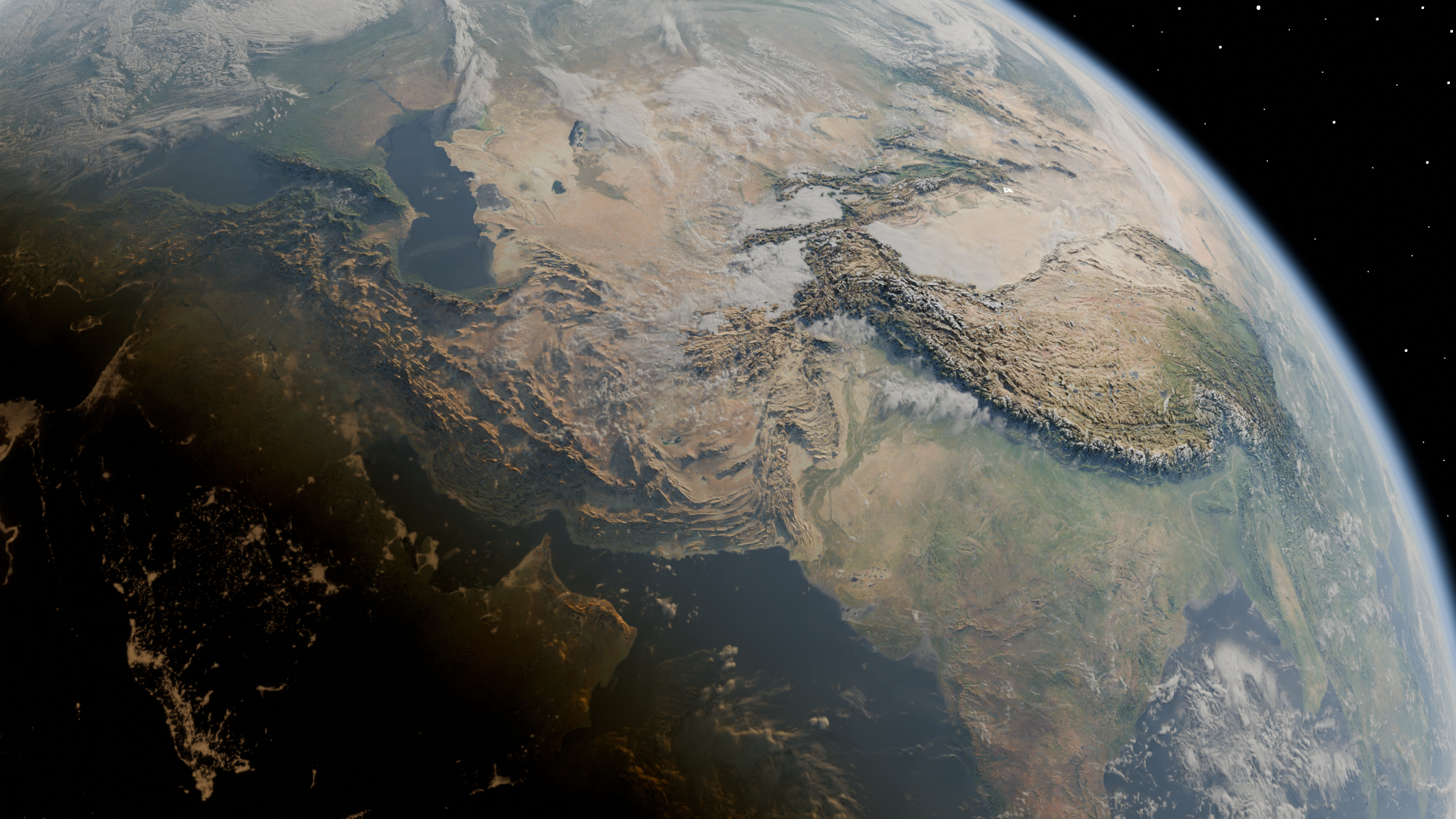 3D Portfolio - Earth Render